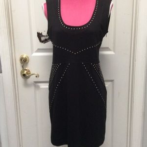 Rock & Republic black studded dress